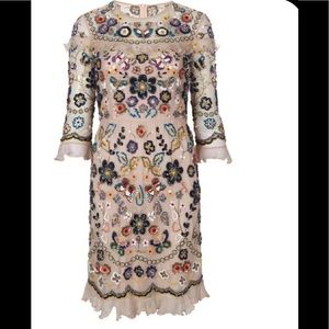 NEEDLE AND THREAD BUTTERFLY GARDEN DRESS SIZE 8